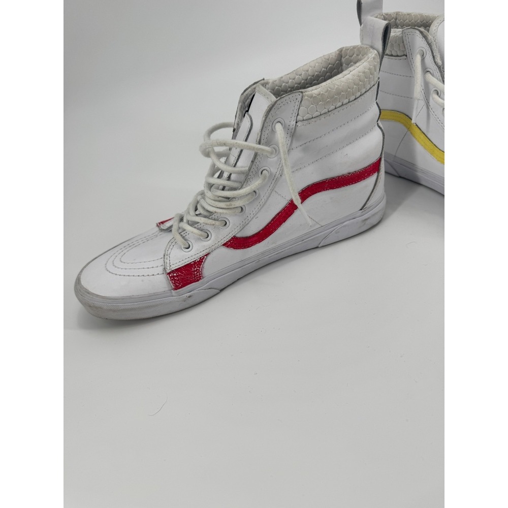 Vans Sk8-Hi 721356 Mens Sneaker 13 Cloud White High Top Lace Up Skateboard Shoes - Picture 5 of 11